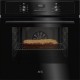 AEG BCX23101EB 59.4cm Built In Electric Single Oven - Black