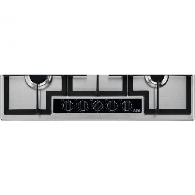 AEG HGB75420YM 75cm Gas Hob - Stainless Steel
