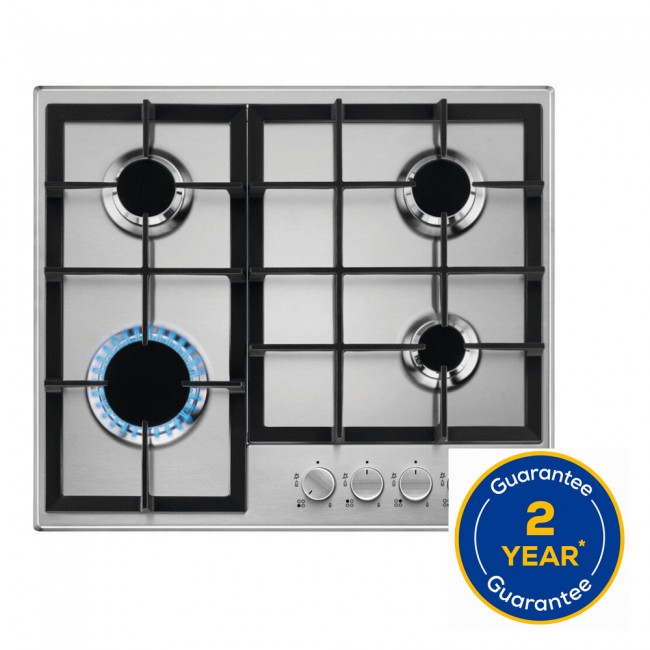 AEG HGE64200SM 3000 Slimline 60cm Gas Hob - Stainless Steel