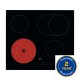 AEG HRX64360CB 59cm Ceramic Hob - Black