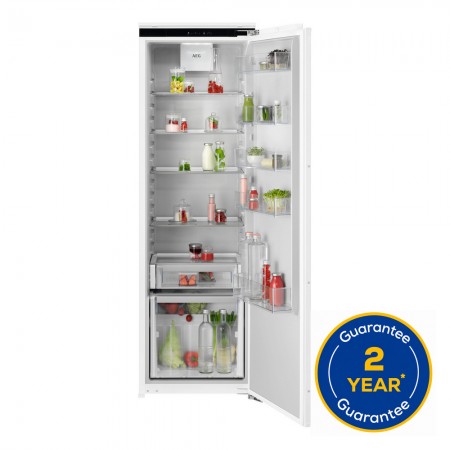 AEG NSK6D181EC Fully Integrated Larder Fridge - Fixed Hinge