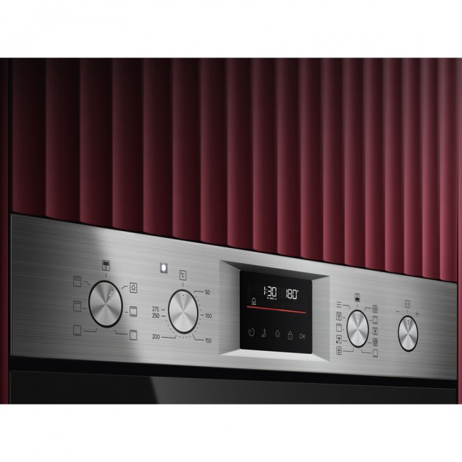 AEG OU5CP40M 59.4cm Double Electric Oven - Stainless Steel