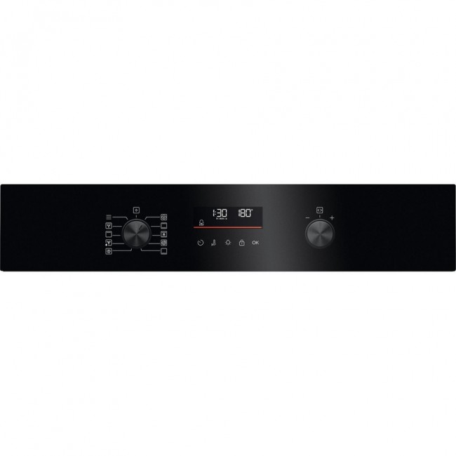 AEG OU5PB40XK 59.6cm Built In Electric Single Oven - Black