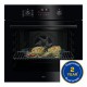 AEG OU5PB40XK 59.6cm Built In Electric Single Oven - Black