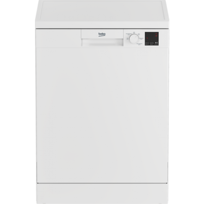 Beko DVN05C20W Full Size Dishwasher - White - A++