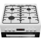 Beko EDG634W 60cm Double Oven Gas Cooker with Gas Hob - White