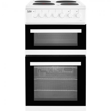 Beko EDP503W Electric Double Oven with grill Double Oven Cooker - White