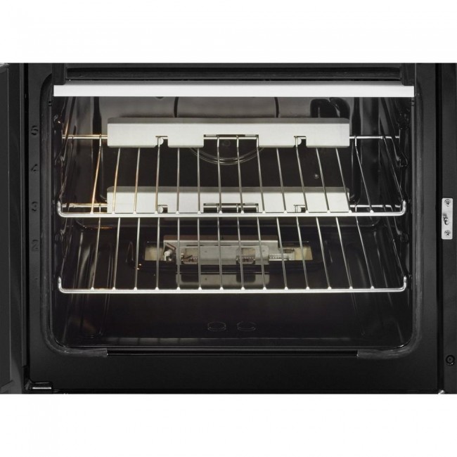 Beko EDG6L33W Double Oven Gas Cooker with Glass Lid - White