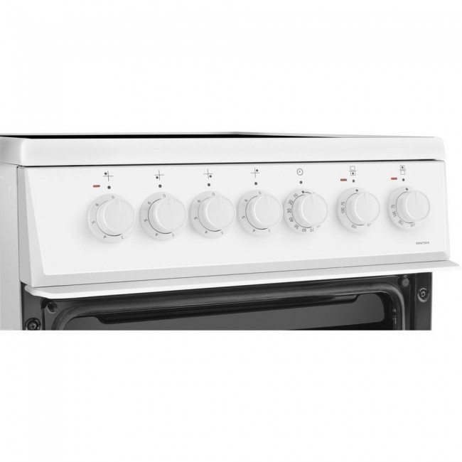 Beko EDVC503W 50cm Double Oven Electric Cooker