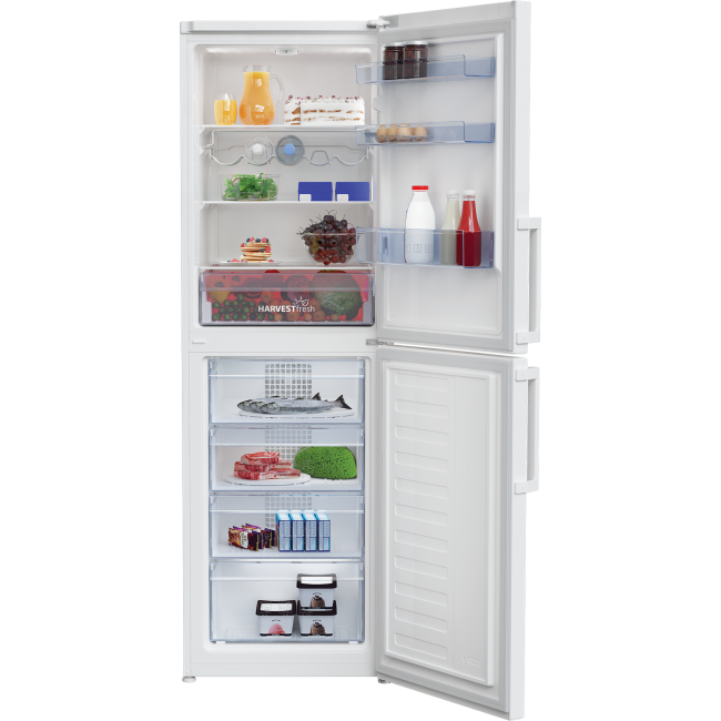 Beko CFP3691VW 60cm HarvestFresh Fridge Freezer - White - Frost Free Beko CFP3691VW 60cm HarvestFresh Fridge Freezer - White - Frost Free