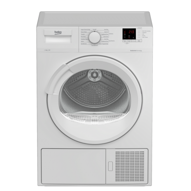 Beko DTLP81141W 8kg Heat Pump Tumble Dryer