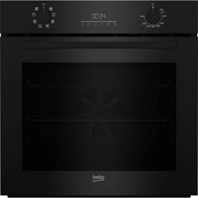 Beko CIMD91B 59.4cm Built In Electric Single Oven - Black Beko CIMD91B 59.4cm Built In Electric Single Oven - Black