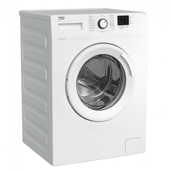 Beko WTK62041W 6kg 1200 Spin Washing Machine with Quick Programme 