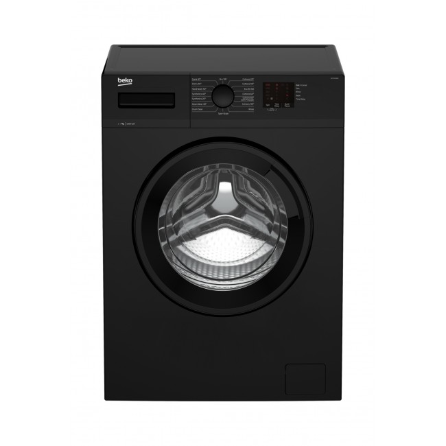 Beko WTK72041B 7kg 1200 Spin Washing Machine with Quick Programme ---BLACK Beko WTK72041B 7kg 1200 Spin Washing Machine with Quick Programme ---BLACK