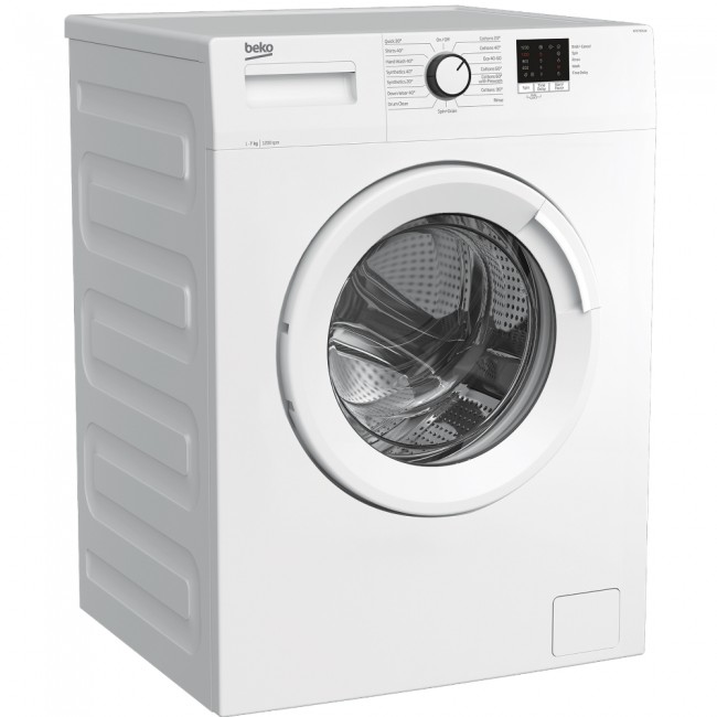 Beko WTK72041W 7kg 1200 Spin Washing Machine with Quick Programme Beko WTK72041W 7kg 1200 Spin Washing Machine with Quick Programme
