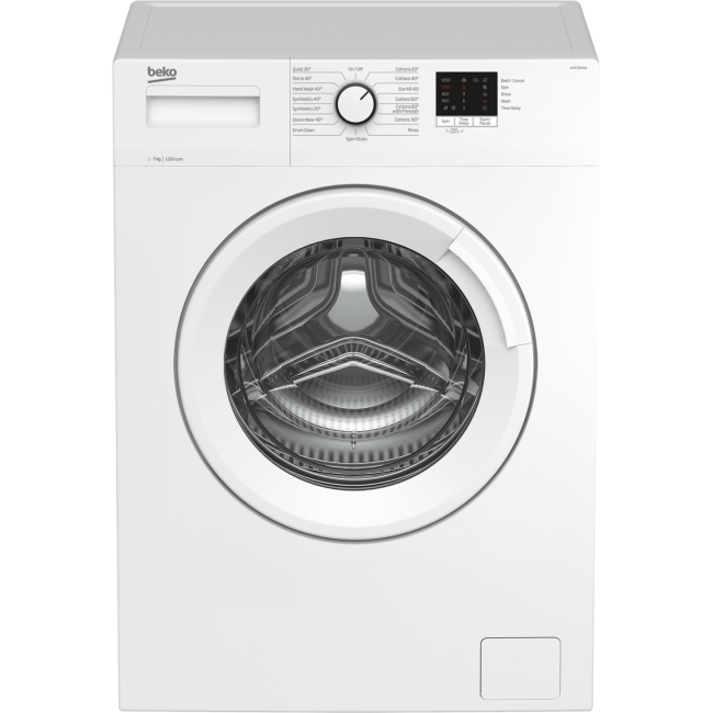 Beko WTK72041W 7kg 1200 Spin Washing Machine with Quick Programme