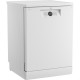 Beko BDFN26432W Full Size Dishwasher - White - 14 Place Settings