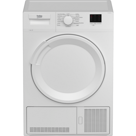 Beko DTLCE80041W 8kg Condenser Tumble Dryer - White - B