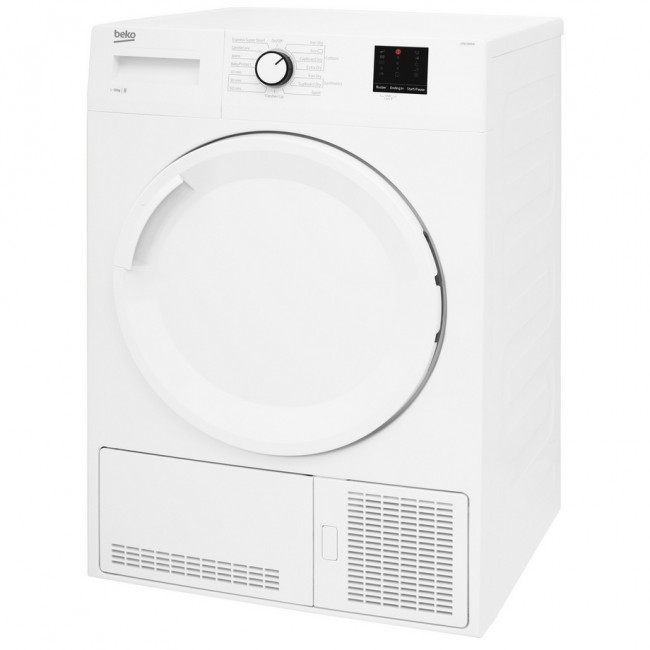 Beko DTBC10001W 10kg Condenser Tumble Dryer with Sensor Programmes - White