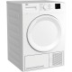 Beko DTKCE80021W 8kg Condenser Tumble Dryer with Sensor Programmes - White