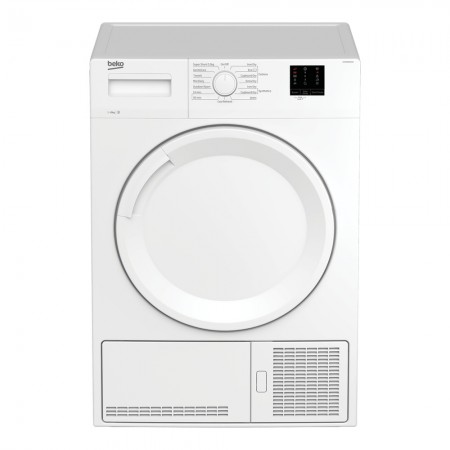 Beko DTKCE80021W 8kg Condenser Tumble Dryer with Sensor Programmes - White