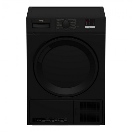 Beko DTLCE80051B 8kg Condenser Tumble Dryer with Sensor Programmes - Black