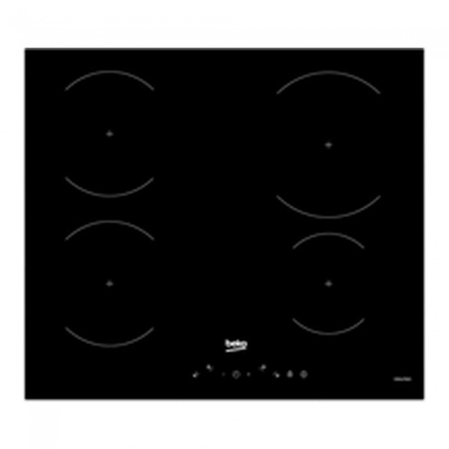 Beko HIIP64430QT 60cm Induction Hob with Touch Controls - Black
