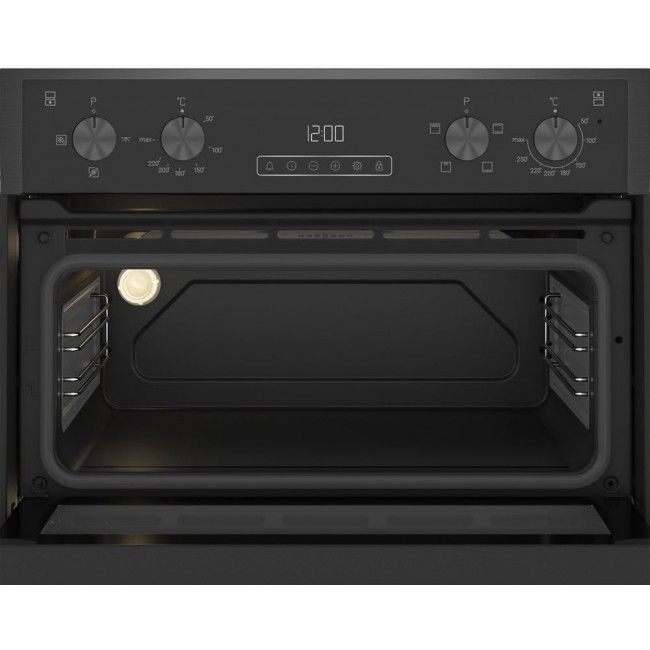 Blomberg RODN9202DX 59.4cm Built In Electric Double Oven - Dark Steel++5YR WARRANTY++