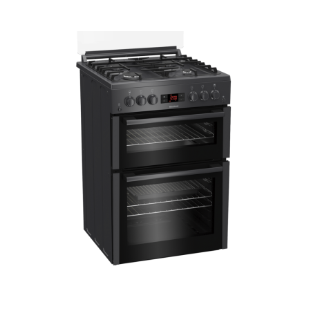Blomberg GGN65N 60cm Double Oven Gas Cooker with Gas Hob - Anthracite ++3 Year Warranty++