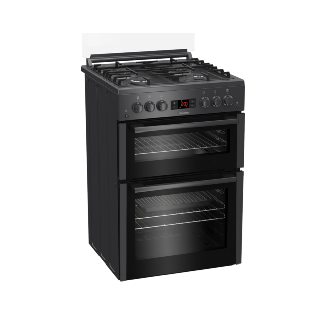 Blomberg GGN65N 60cm Double Oven Gas Cooker with Gas Hob - Anthracite ++3 Year Warranty++ Blomberg GGN65N 60cm Double Oven Gas Cooker with Gas Hob - Anthracite ++3 Year Warranty++