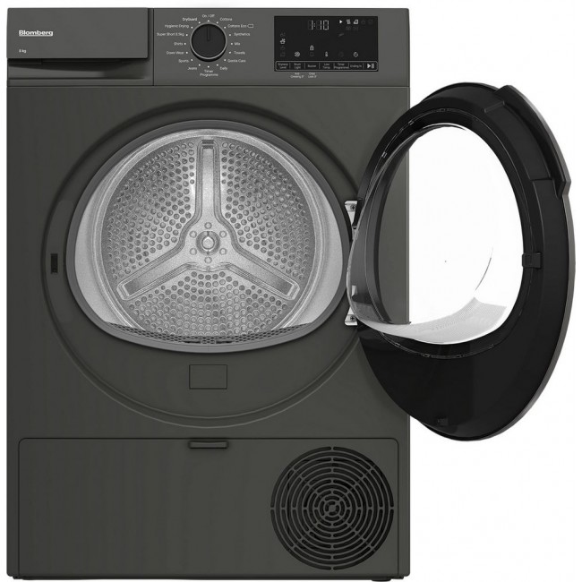 Blomberg LTA18321G 8kg Heat Pump Tumble Dryer - Graphite++5YR WARRANTY Blomberg LTA18321G 8kg Heat Pump Tumble Dryer - Graphite++5YR WARRANTY