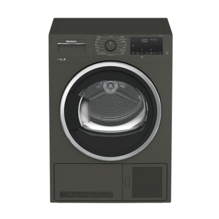 Blomberg LTK38030G 8kg Condenser Tumble Dryer - Graphite