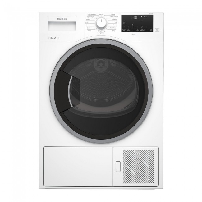 Blomberg LTP18320W 8kg Heat Pump Tumble Dryer - Blomberg LTP18320W 8kg Heat Pump Tumble Dryer -