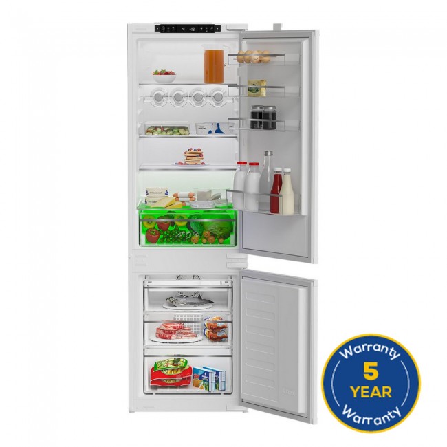 Blomberg KNE4554EVI VitaminCare+ 54cm 70/30 Integrated Frost Free Fridge Freezer