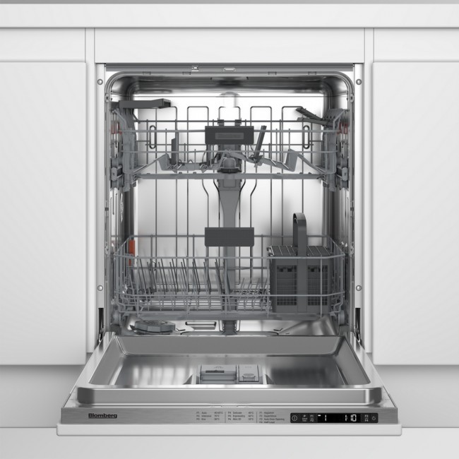 Blomberg LDV42420 Integrated Full Size Dishwasher with SuperGloss - Fixed Hinge - 14 Place Settings