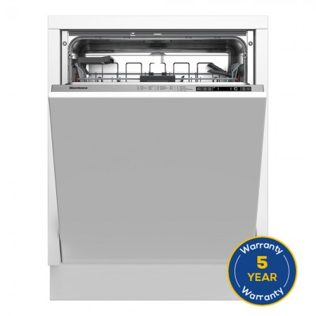 Blomberg LDV42420 Integrated Full Size Dishwasher with SuperGloss - Fixed Hinge - 14 Place Settings