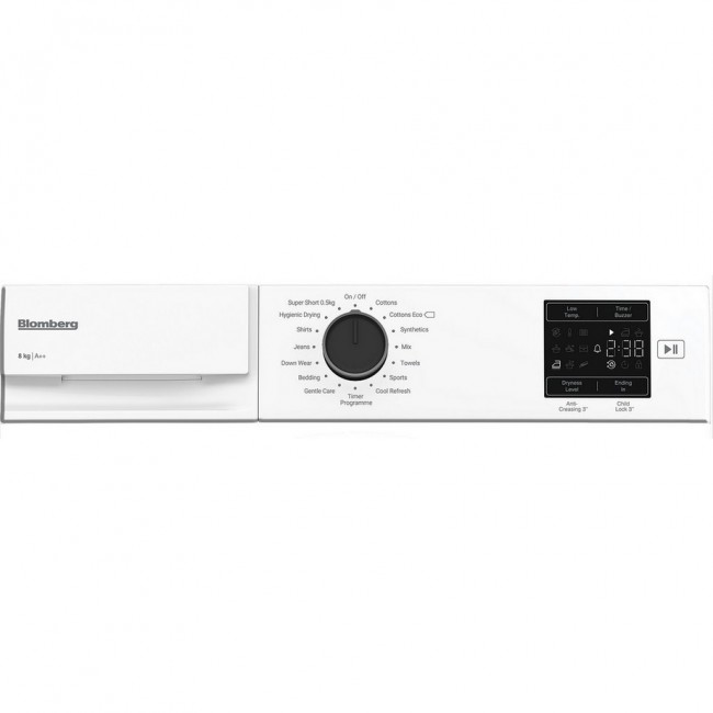 Blomberg LTDIP08310 8kg Integrated Heat Pump Tumble Dryer - White