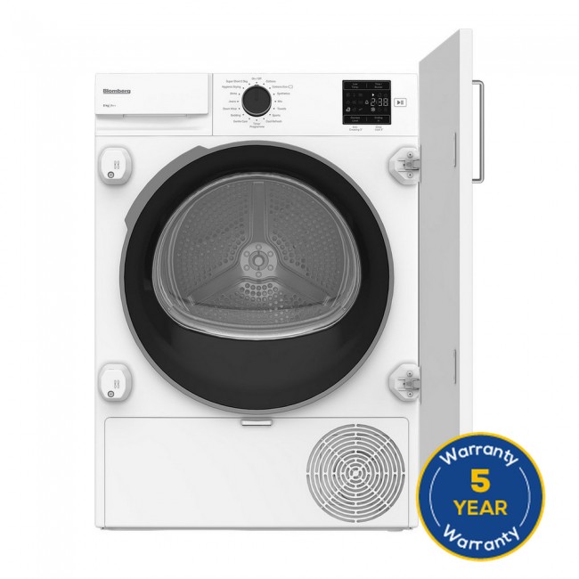 Blomberg LTDIP08310 8kg Integrated Heat Pump Tumble Dryer - White