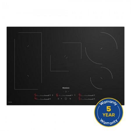 Blomberg MIX55487N 78cm Cook Sensor Induction Hob - Black