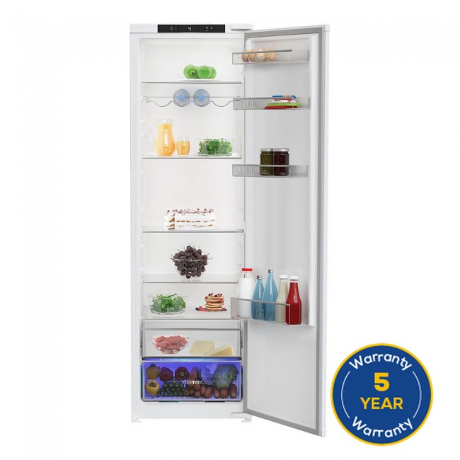Blomberg SST4455VI VitaminCare+ 54cm Integrated Tall Larder Fridge - White