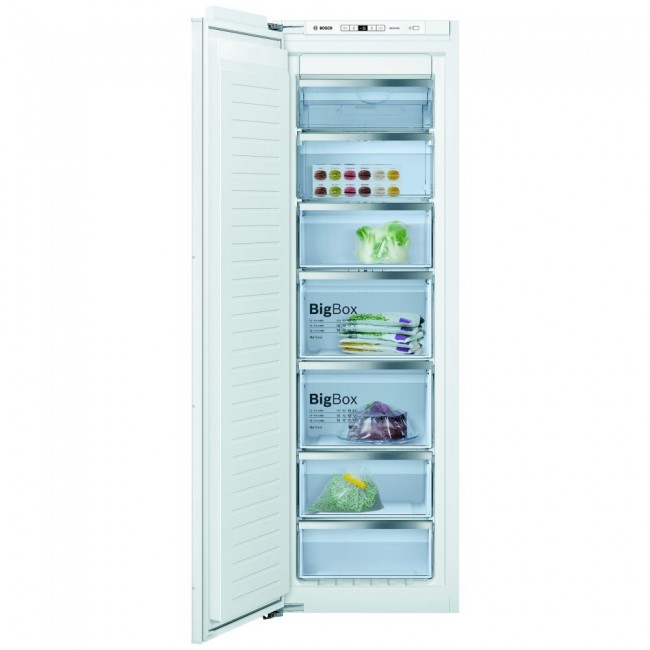 Bosch GIN81AEF0G Frost Free Built In Tall Freezer - A++ Energy Rated-5Yr Warranty Bosch GIN81AEF0G Frost Free Built In Tall Freezer - A++ Energy Rated-5Yr Warranty