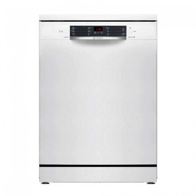 Bosch SMS26AW08G 60cm Dishwasher - White 12 Place Settings++5Yr Warranty