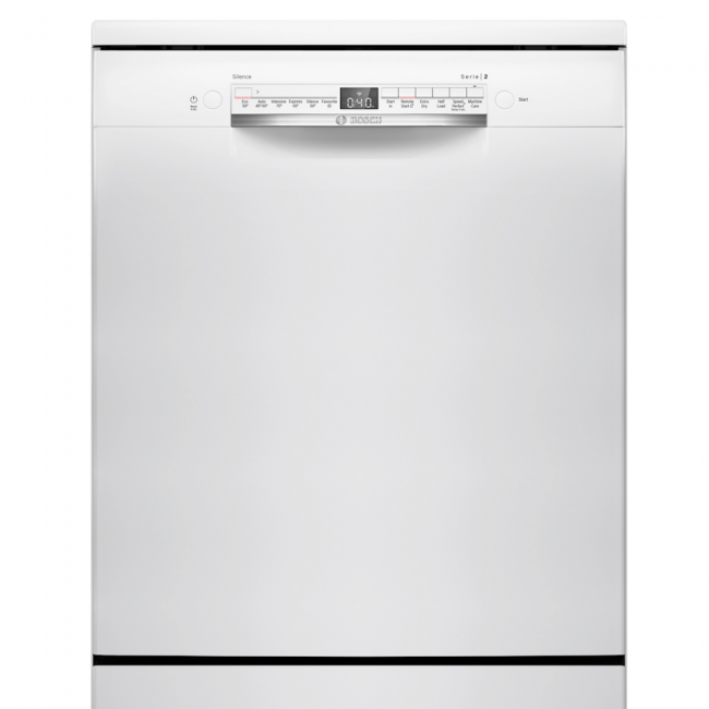 Bosch SMS2HVW06G Series 2 Dishwasher - White - 14 Place Settings++5yr Warranty++