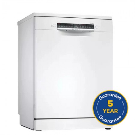 Bosch SMS4EMW06G WiFi-enabled Dishwasher - White - 14 Place ++5YR WARRANTY