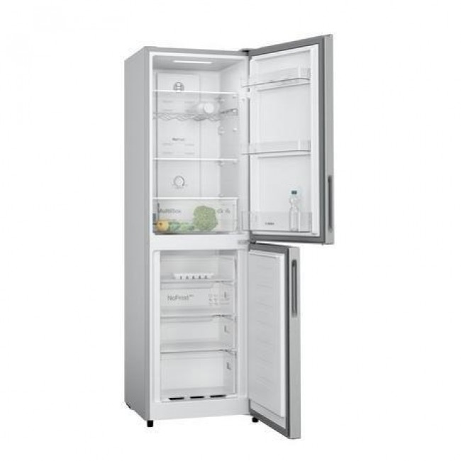 Bosch KGN27NLEAG 55cm 50/50 Frost Free Fridge Freezer - Silver++2YR WARRANTY++