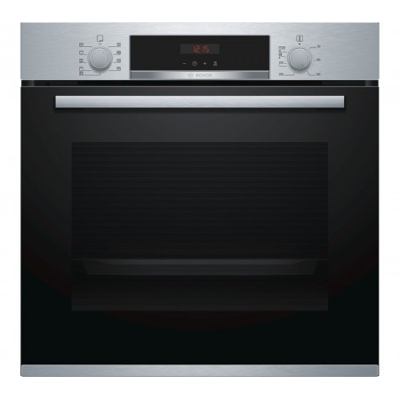 Bosch HBS573BS0B  Electric Single Oven with 3D Hot Air - Stainless Steel--5Yr Warranty