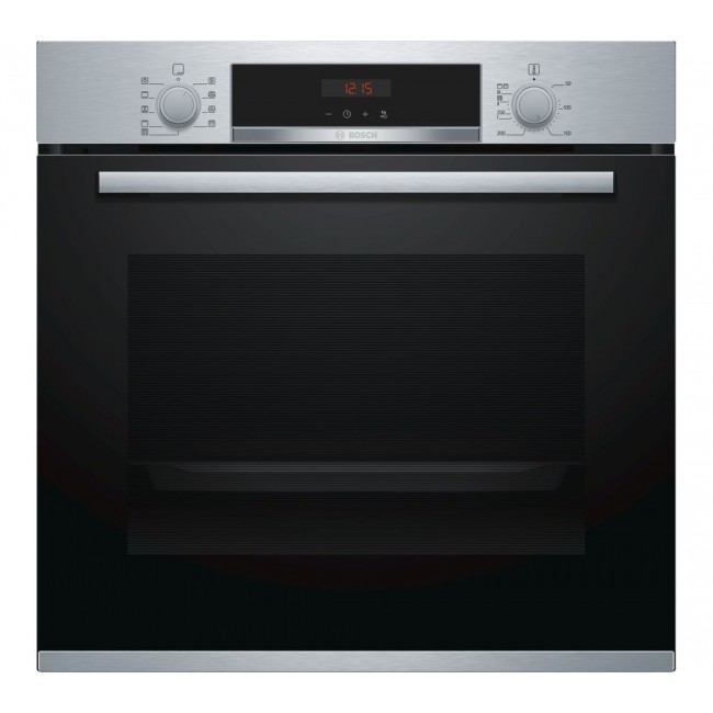 Bosch HBS573BS0B  Electric Single Oven with 3D Hot Air - Stainless Steel--5Yr Warranty