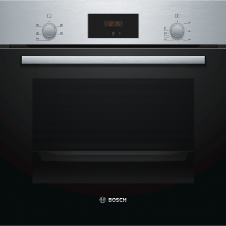 Bosch HHF113BR0B Built In Electric Single Oven - Stainless Steel-2 Year Warranty