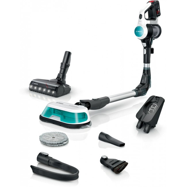 Cordless 2 in 1 Vacuum and Mop Unlimited 7 Aqua White