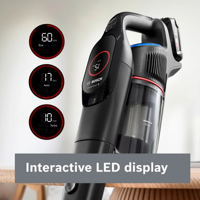 Cordless vacuum cleaner Unlimited 9 Black